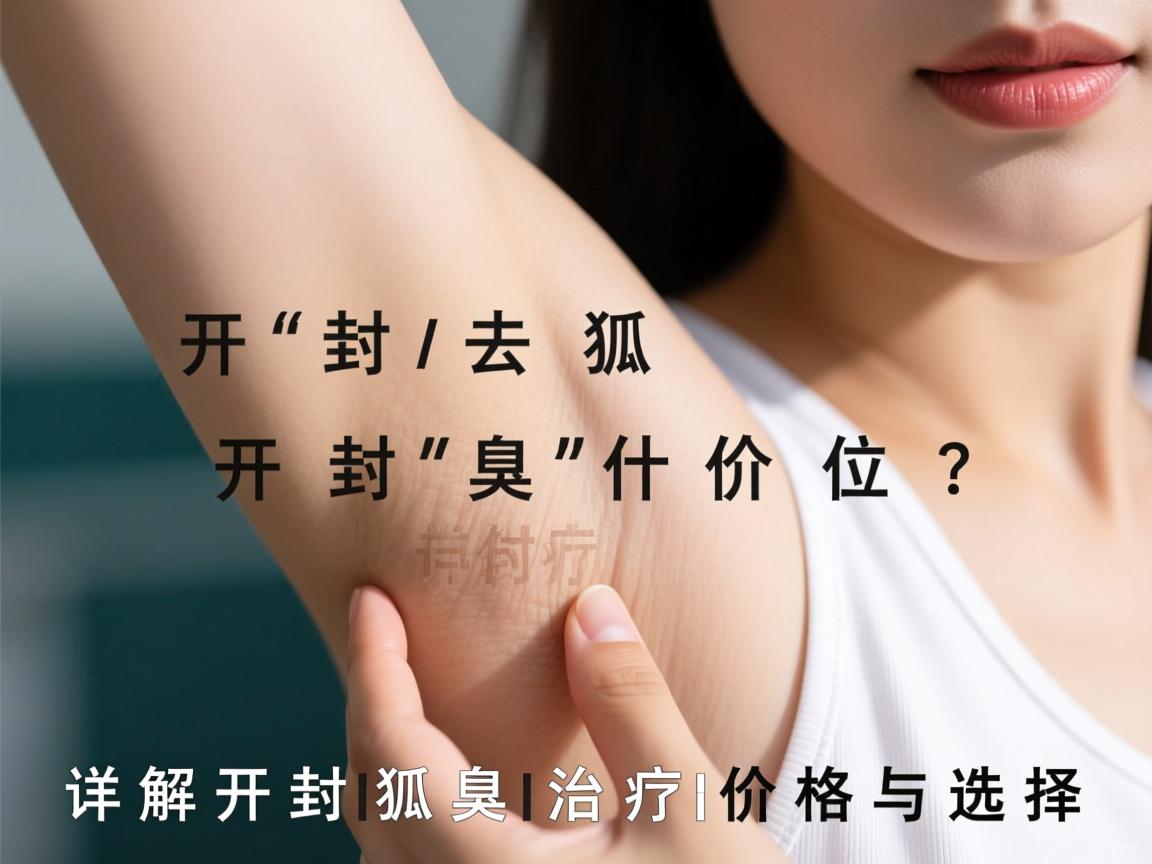 开封去狐臭什么价位？详解开封狐臭治疗价格与选择