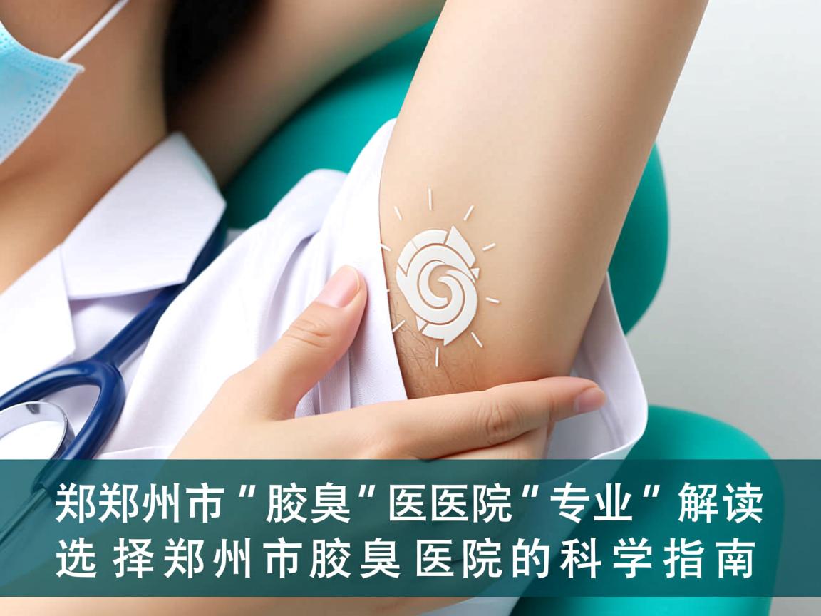 郑州市腋臭医院专业解读，选择郑州市腋臭医院的科学指南