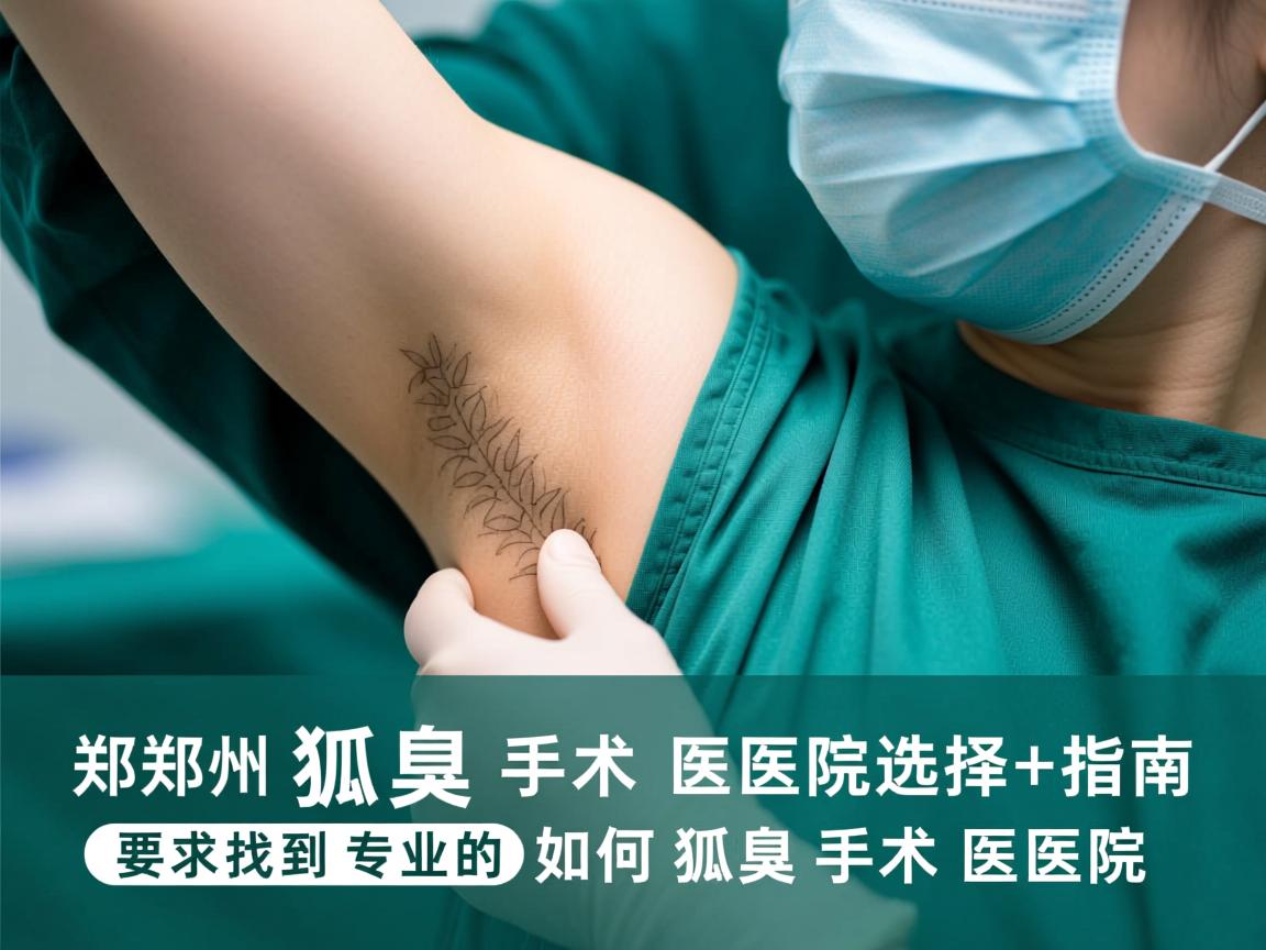 郑州狐臭手术医院选择指南,如何找到专业的郑州狐臭手术医院 郑州狐臭手术医院选择指南,如何找到专业的郑州狐臭手术医院