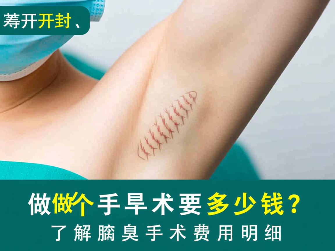 在开封做个腋臭手术要多少钱?了解腋臭手术费用明细 在开封做个腋臭手术要多少钱?了解腋臭手术费用明细