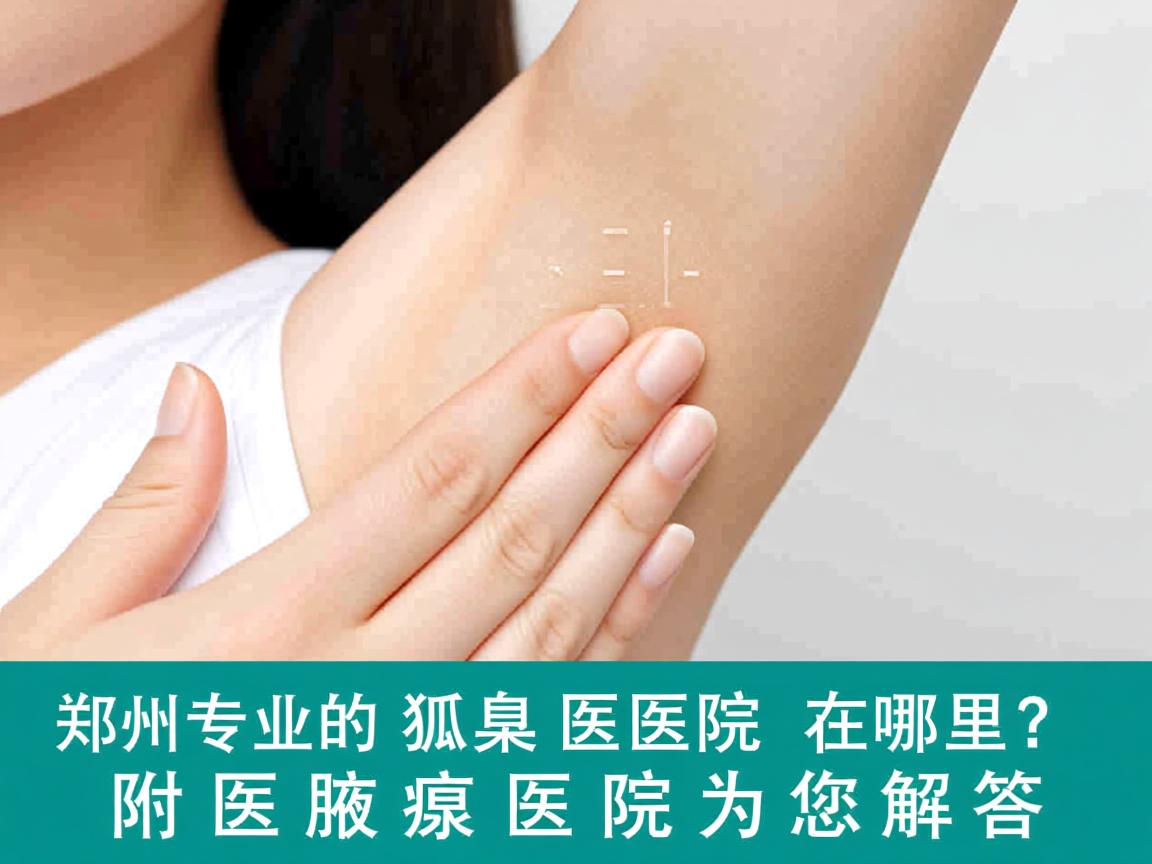 郑州专业的狐臭医院在哪里?郑州附医腋臭医院为您解答 郑州专业的狐臭医院在哪里?郑州附医腋臭医院为您解答