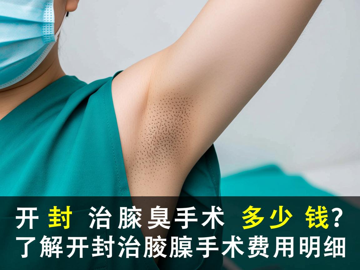 开封治腋臭手术多少钱?了解开封治腋臭手术费用明细 开封治腋臭手术多少钱?了解开封治腋臭手术费用明细