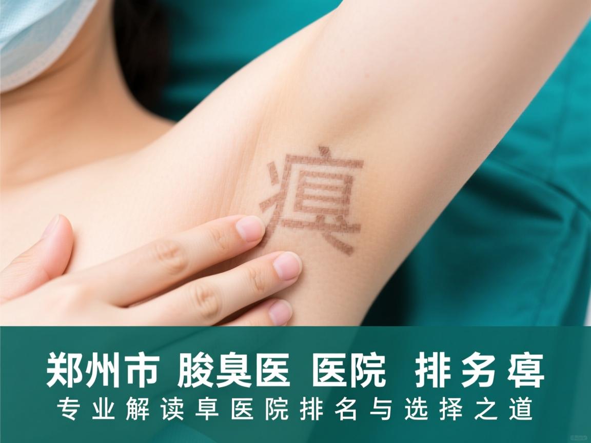 郑州市腋臭医院排名,专业解读腋臭医院排名与选择之道 郑州市腋臭医院排名,专业解读腋臭医院排名与选择之道