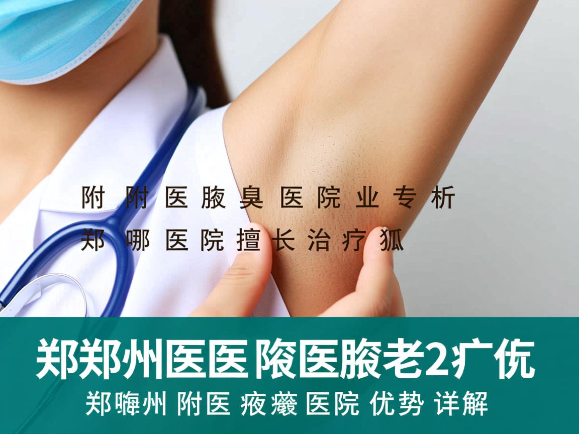 郑州附医腋臭医院专业解析,郑州哪家医院擅长治疗狐臭,郑州附医腋臭医院优势详解 郑州附医腋臭医院专业解析,郑州哪家医院擅长治疗狐臭,郑州附医腋臭医院优势详解