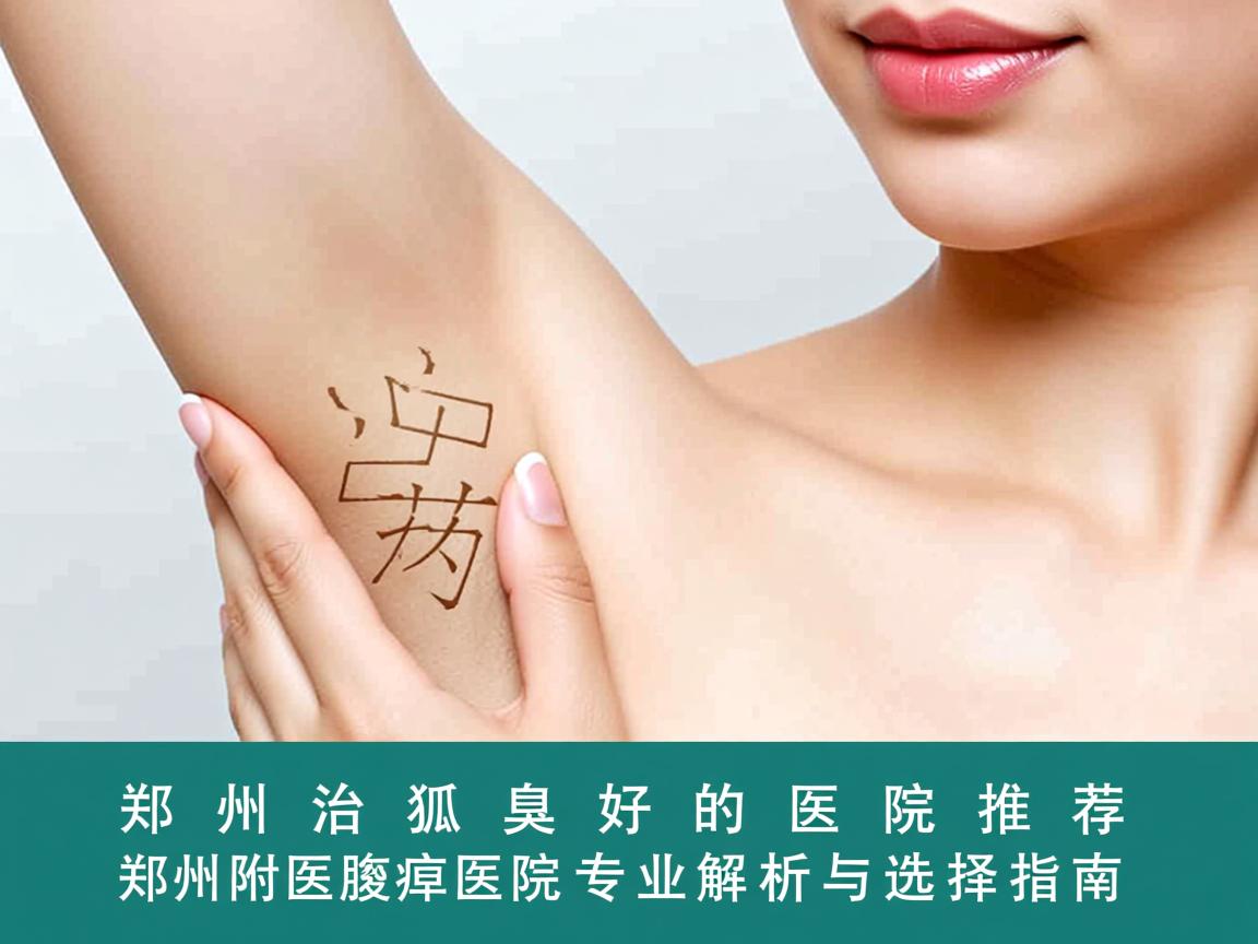 郑州治狐臭好的医院推荐,郑州附医腋臭医院专业解析与选择指南 郑州治狐臭好的医院推荐,郑州附医腋臭医院专业解析与选择指南