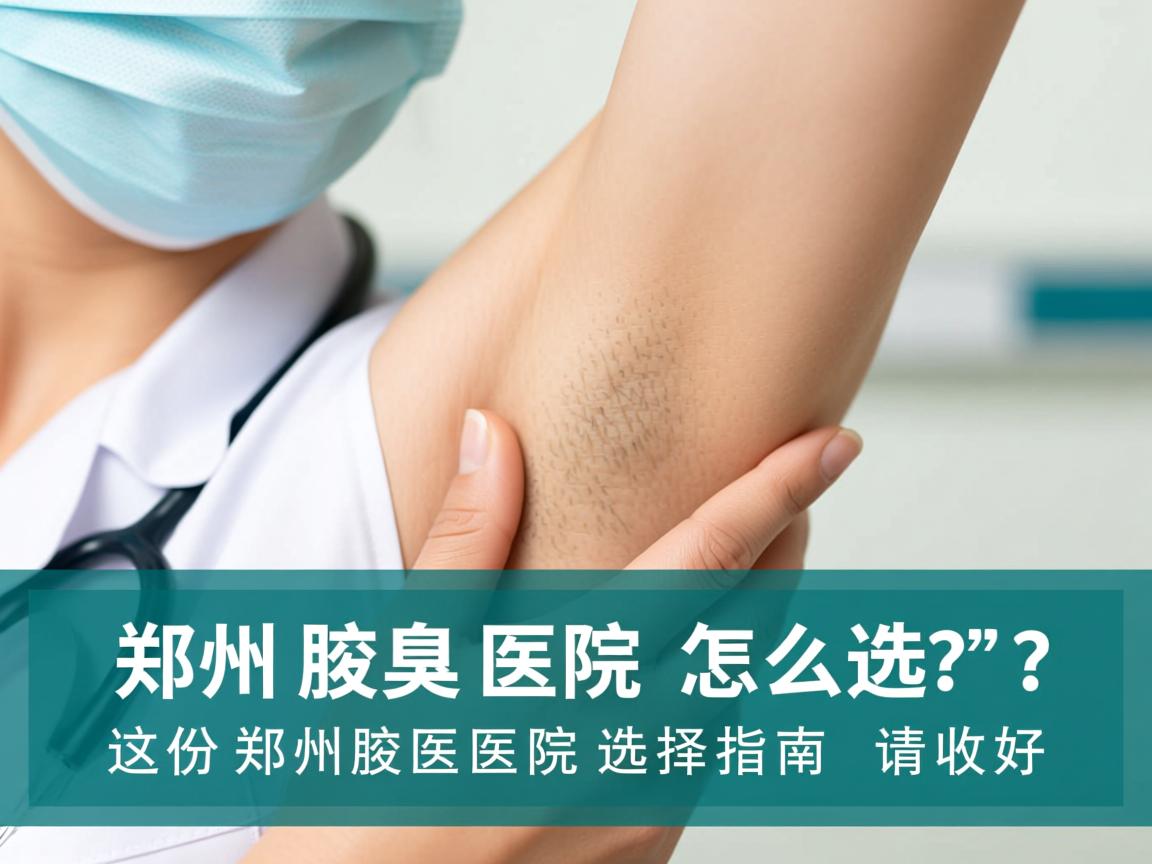 郑州腋臭医院怎么选?这份郑州腋臭医院选择指南请收好 郑州腋臭医院怎么选?这份郑州腋臭医院选择指南请收好
