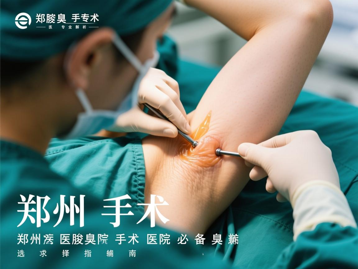 郑州腋臭手术医院专业解析，选择郑州腋臭手术医院的必备指南
