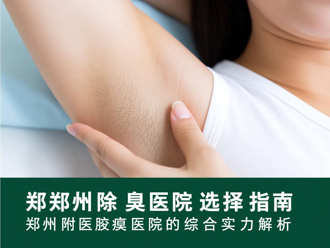 郑州除腋臭医院选择指南,郑州附医腋臭医院的综合实力解析 郑州除腋臭医院选择指南,郑州附医腋臭医院的综合实力解析