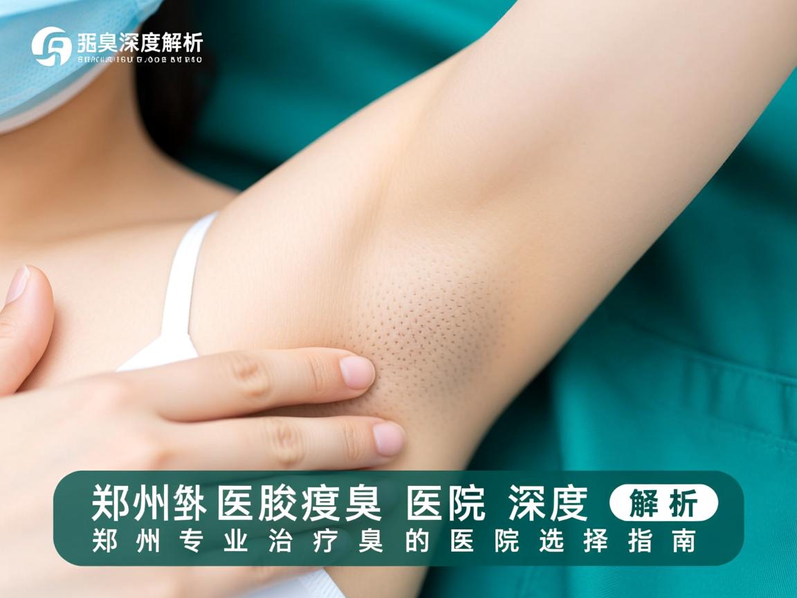 郑州腋臭医院深度解析，郑州专业治疗腋臭的医院选择指南