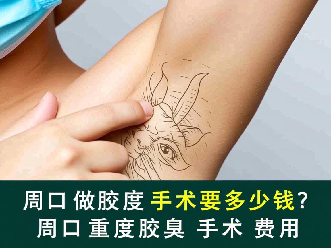 在周口做重度腋臭手术要多少钱？解析周口重度腋臭手术费用