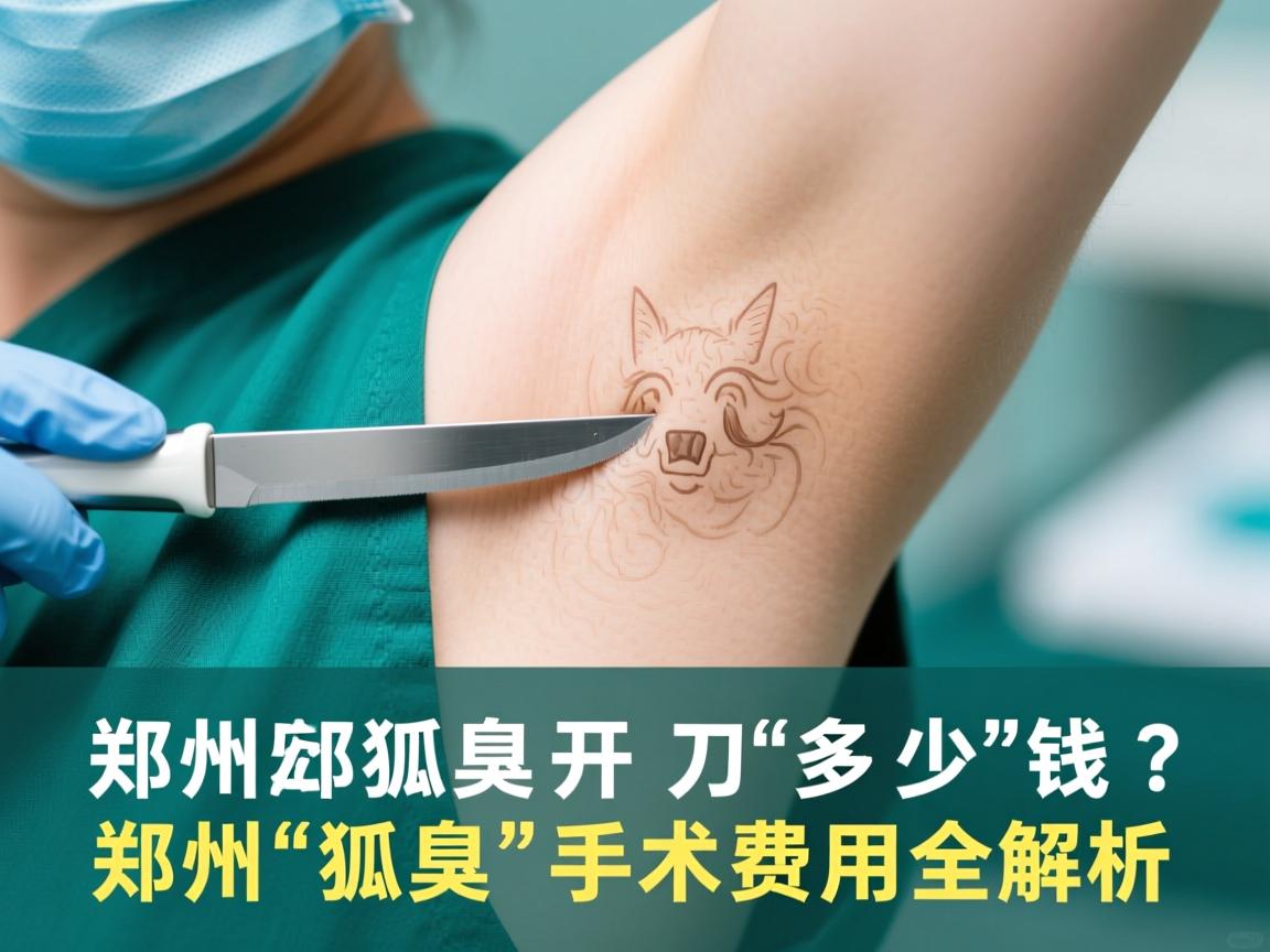 郑州狐臭开刀多少钱?郑州狐臭手术费用全解析 郑州狐臭开刀多少钱?郑州狐臭手术费用全解析