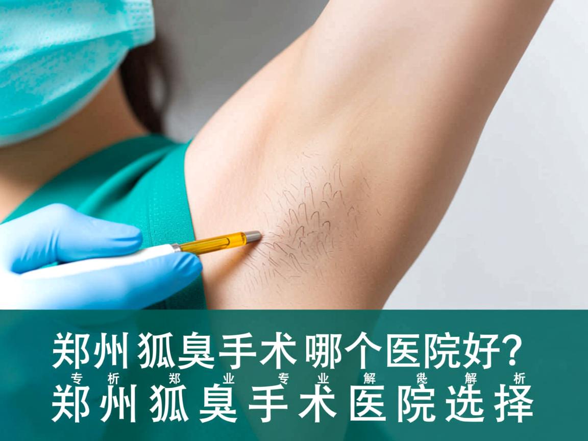 郑州狐臭手术哪个医院好?专业解析郑州狐臭手术医院选择 郑州狐臭手术哪个医院好?专业解析郑州狐臭手术医院选择