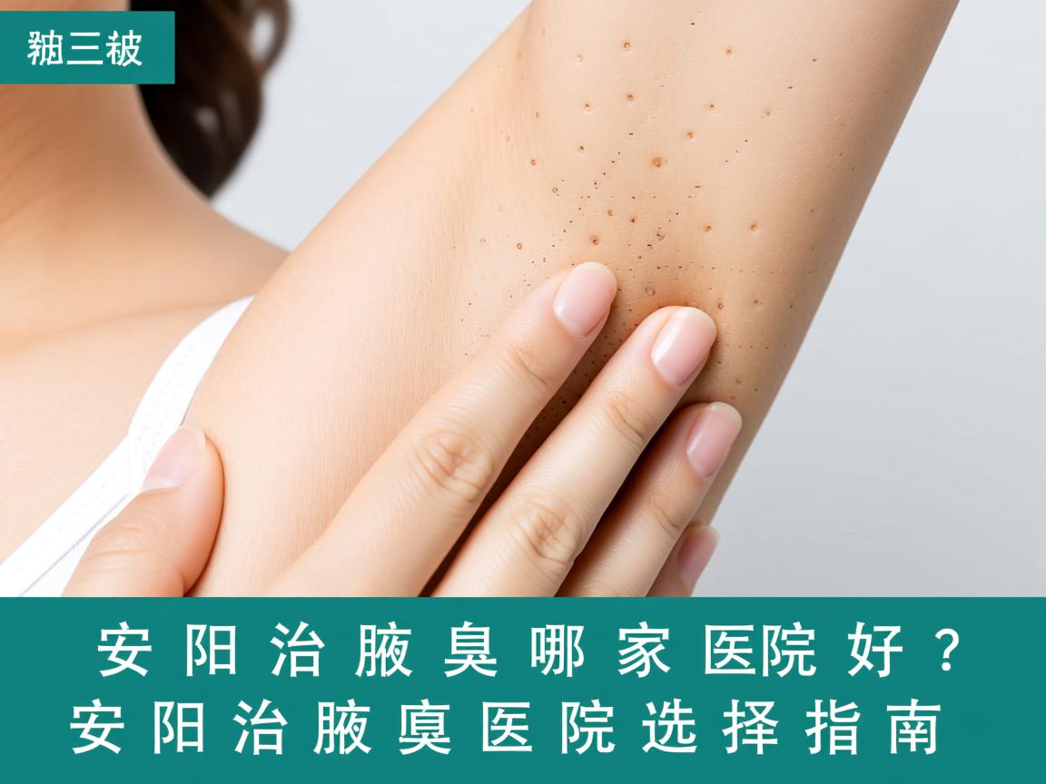 安阳治腋臭哪家医院好?安阳治腋臭医院选择指南 安阳治腋臭哪家医院好?安阳治腋臭医院选择指南