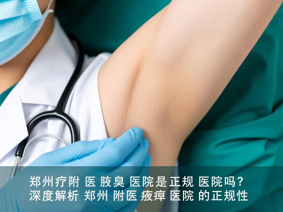 郑州附医腋臭医院是正规医院吗?深度解析郑州附医腋臭医院的正规性 郑州附医腋臭医院是正规医院吗?深度解析郑州附医腋臭医院的正规性