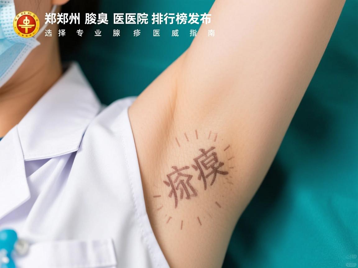 郑州腋臭医院排行榜发布，选择专业腋臭医院的权威指南