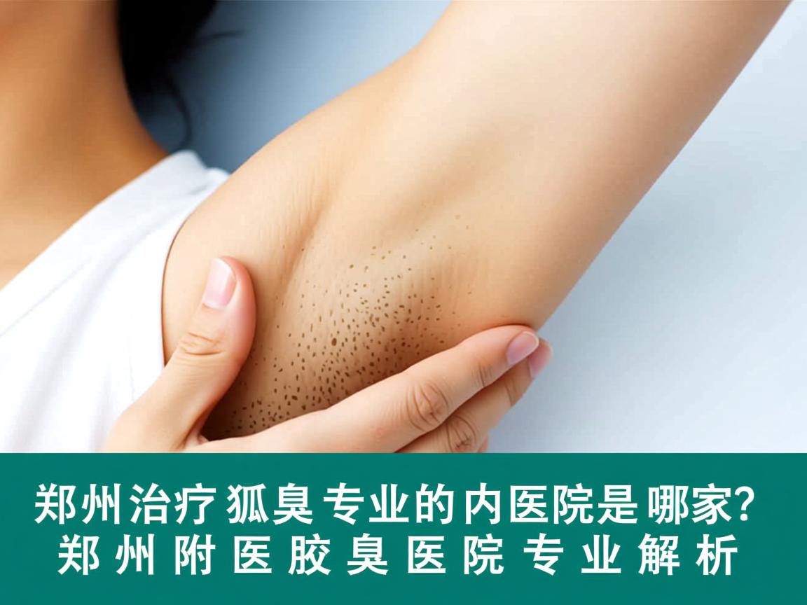 郑州治疗狐臭专业的医院是哪家？郑州附医腋臭医院专业解析