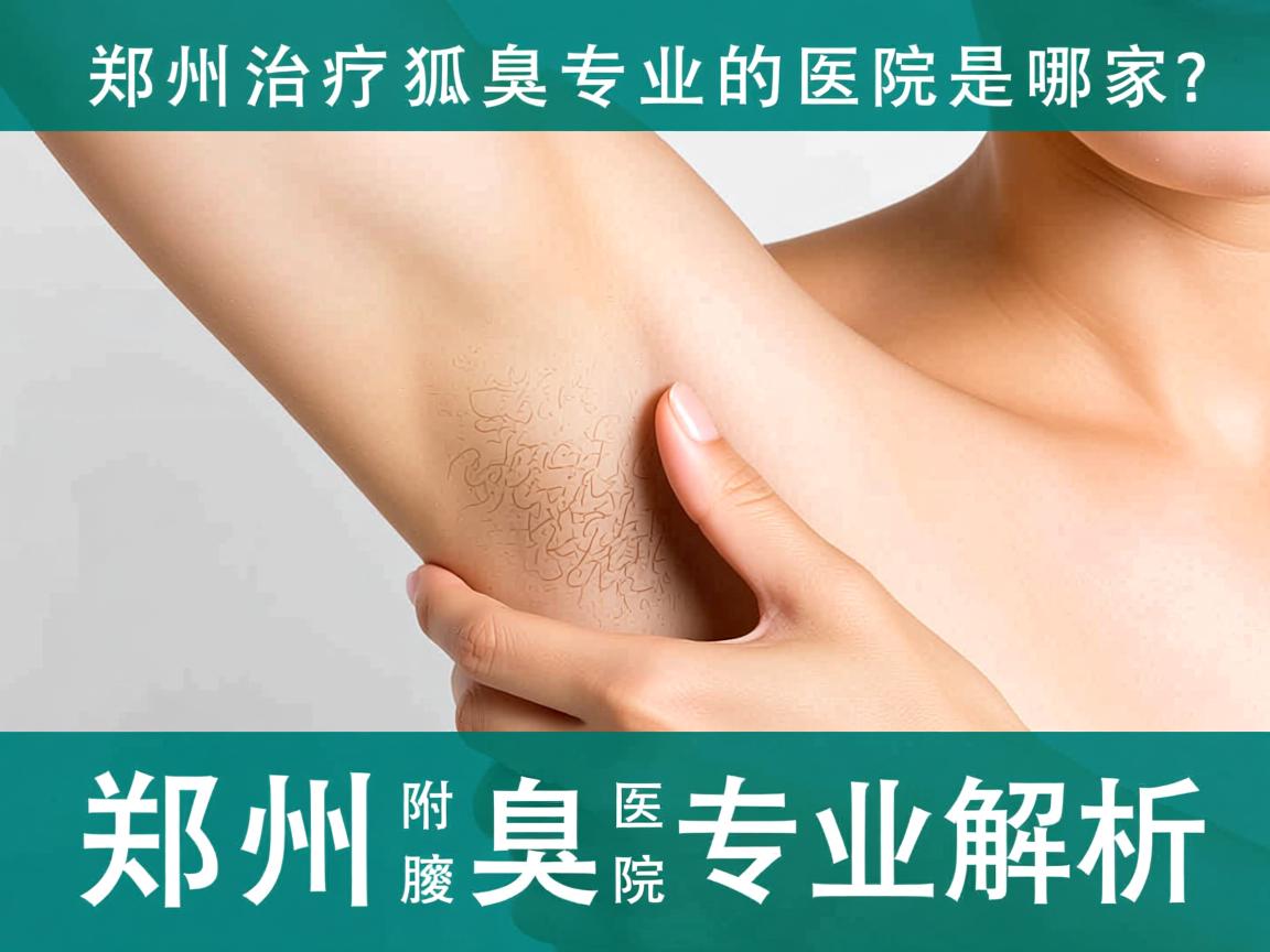 郑州治疗狐臭专业的医院是哪家？郑州附医腋臭医院专业解析
