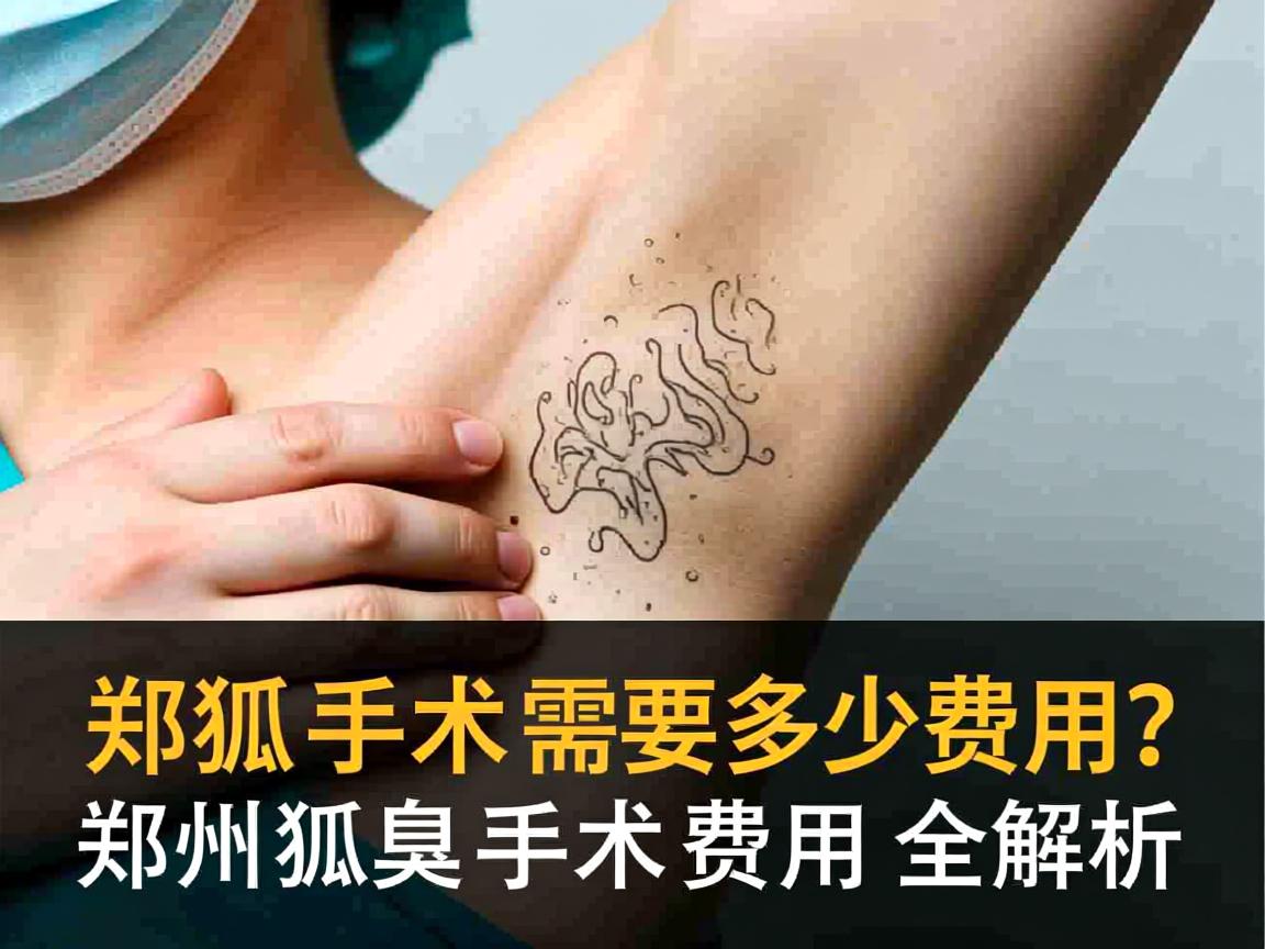 郑州狐臭手术需要多少费用？郑州狐臭手术费用全解析