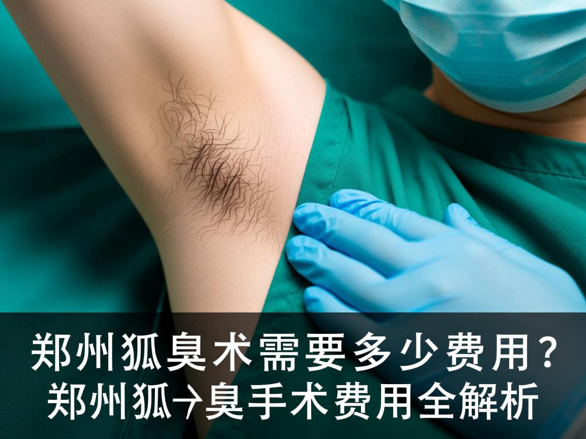 郑州狐臭手术需要多少费用？郑州狐臭手术费用全解析