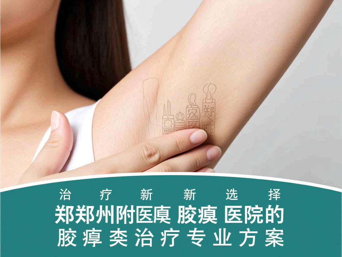腋臭治疗新选择，郑州附医腋臭医院的腋臭治疗专业方案