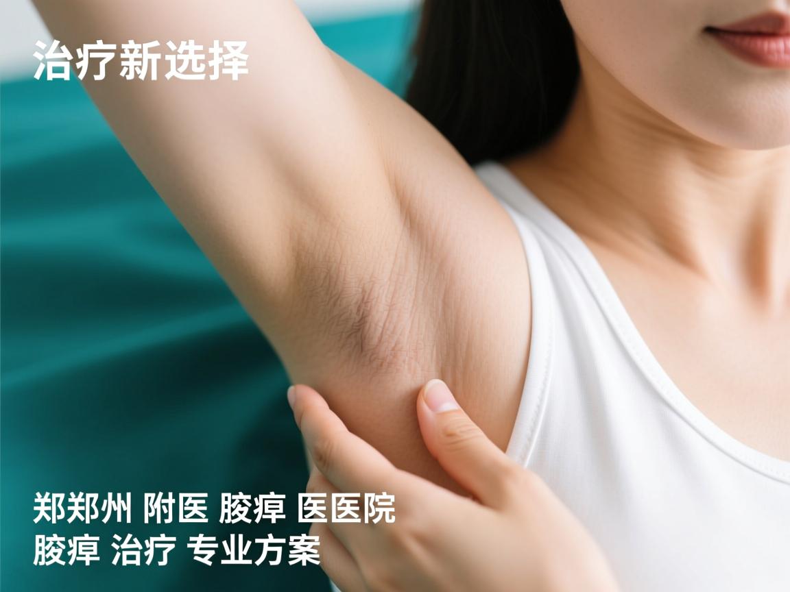 腋臭治疗新选择，郑州附医腋臭医院的腋臭治疗专业方案