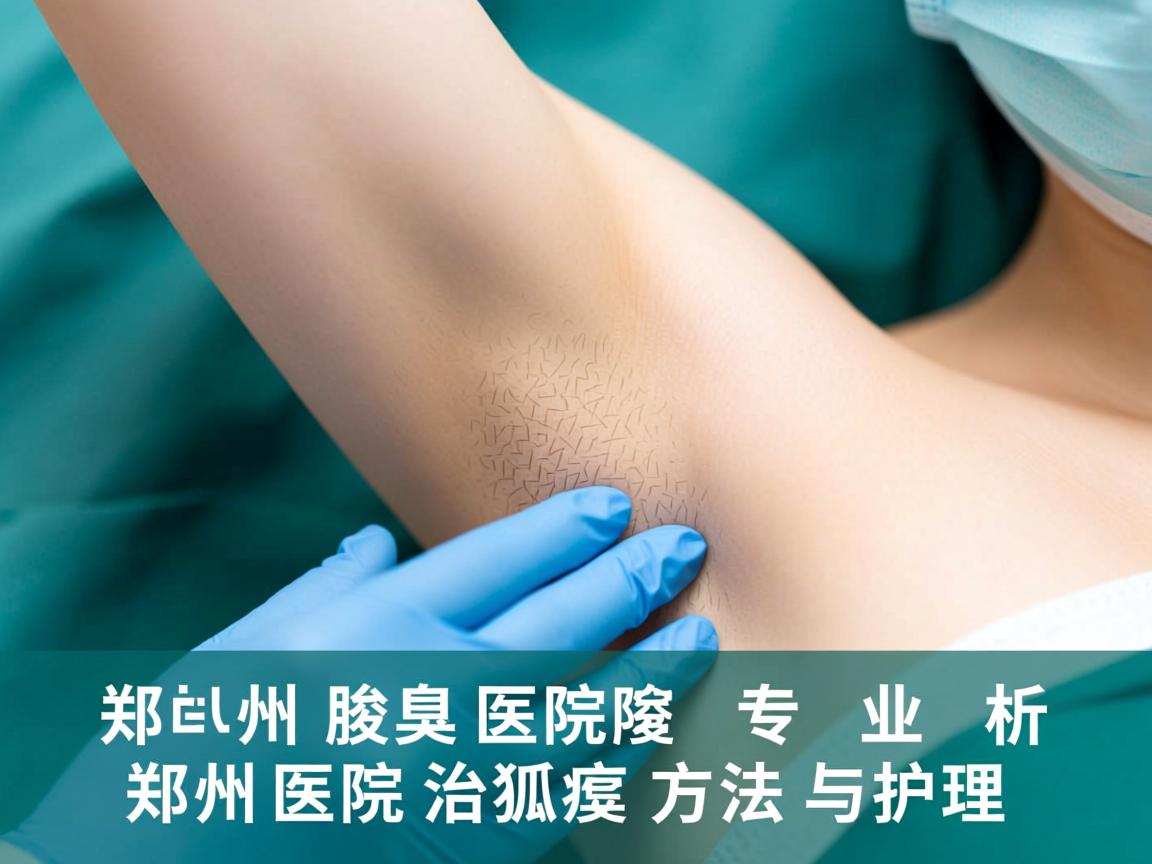 郑州腋臭医院专业解析，郑州医院治狐臭的方法与护理