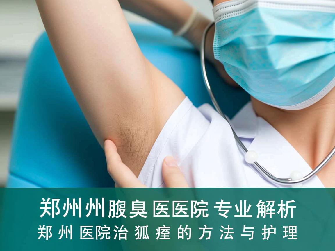 郑州腋臭医院专业解析，郑州医院治狐臭的方法与护理