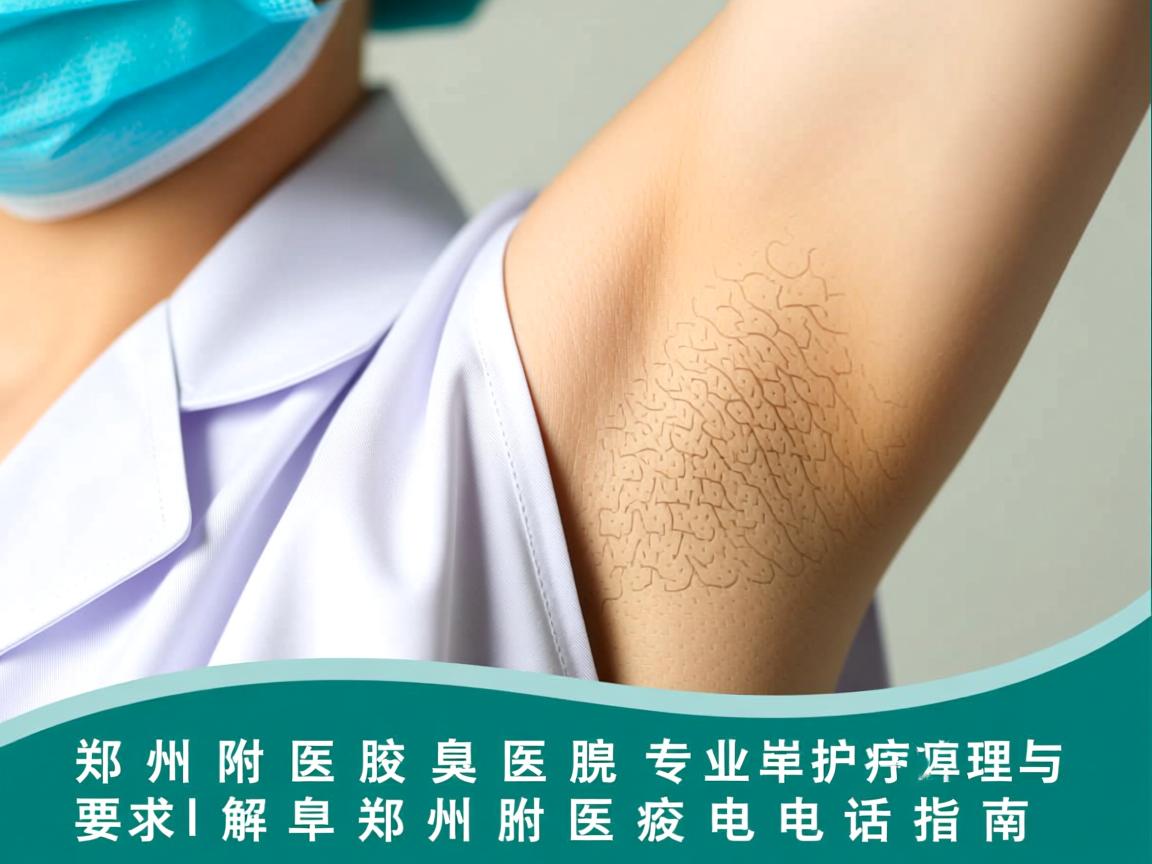 郑州附医腋臭医院专业解析，腋臭医疗护理与郑州附医腋臭电话指南