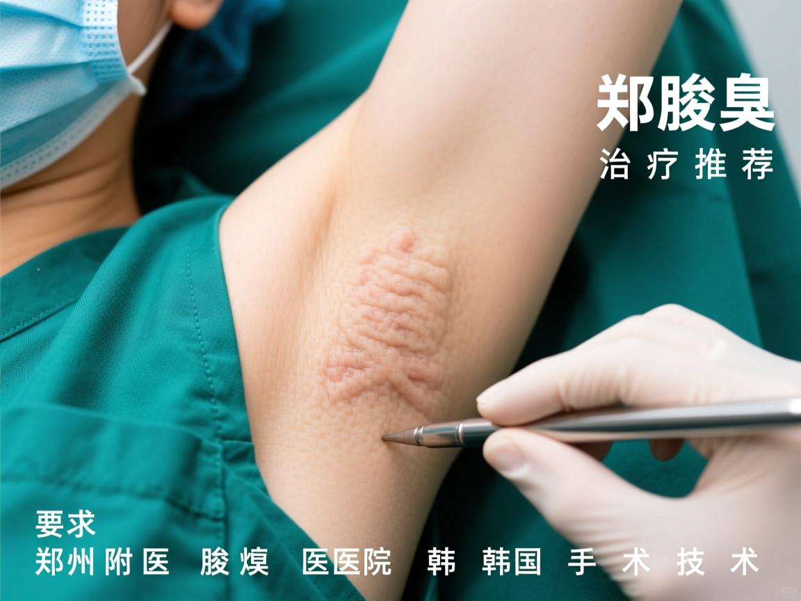 郑州腋臭治疗推荐,解析郑州附医腋臭医院的韩国手术技术 郑州腋臭治疗推荐,解析郑州附医腋臭医院的韩国手术技术