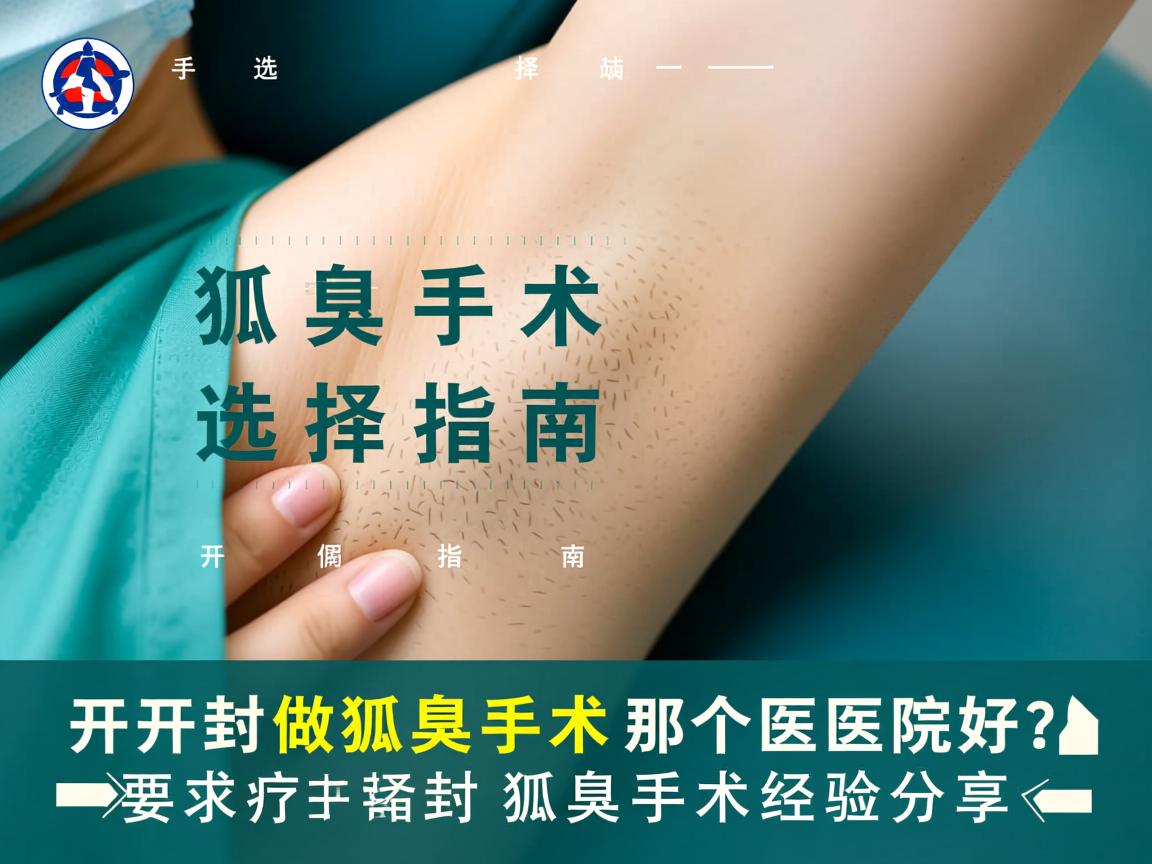 狐臭手术选择指南,开封做狐臭手术那个医院好?开封狐臭手术经验分享 狐臭手术选择指南,开封做狐臭手术那个医院好?开封狐臭手术经验分享