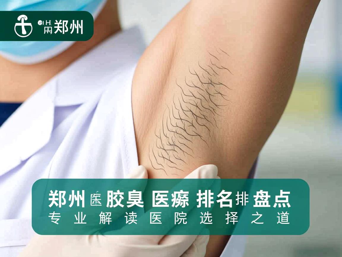 郑州腋臭医院排名盘点，专业解读腋臭医院的选择之道