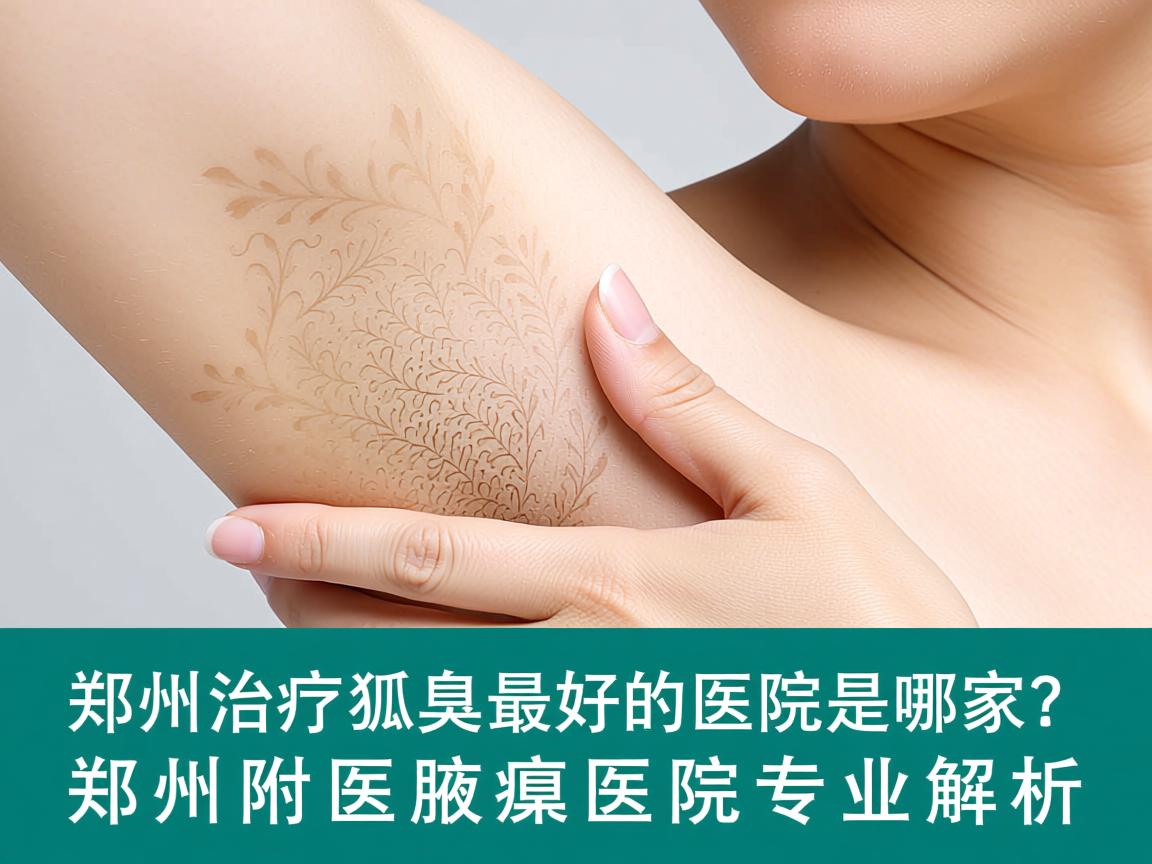 郑州治疗狐臭最好的医院是哪家？郑州附医腋臭医院专业解析