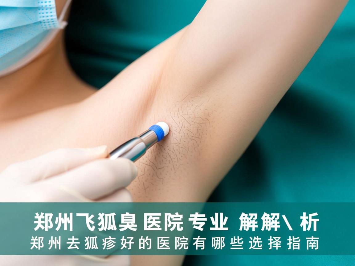 郑州狐臭医院专业解析，郑州去狐臭好的医院有哪些选择指南