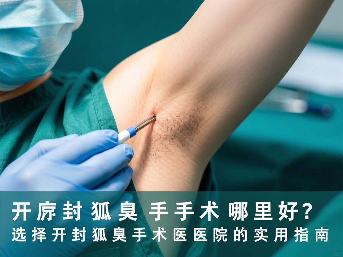 开封狐臭手术哪里好？选择开封狐臭手术医院的实用指南