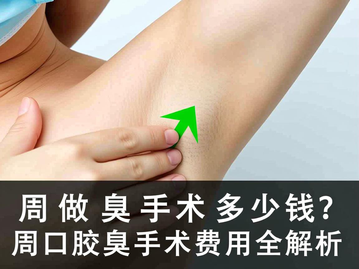 在周口做腋臭手术多少钱？周口腋臭手术费用全解析