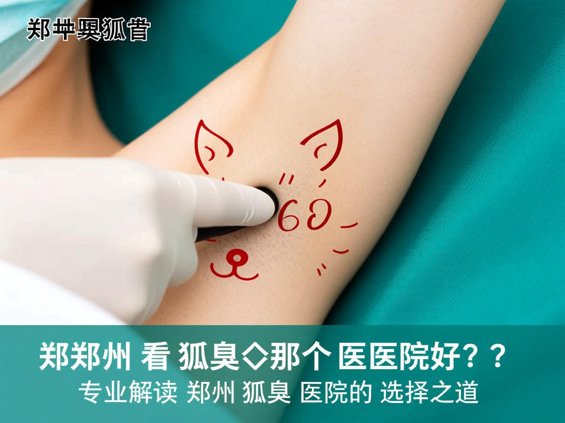 郑州看狐臭那个医院好？专业解读郑州狐臭医院的选择之道