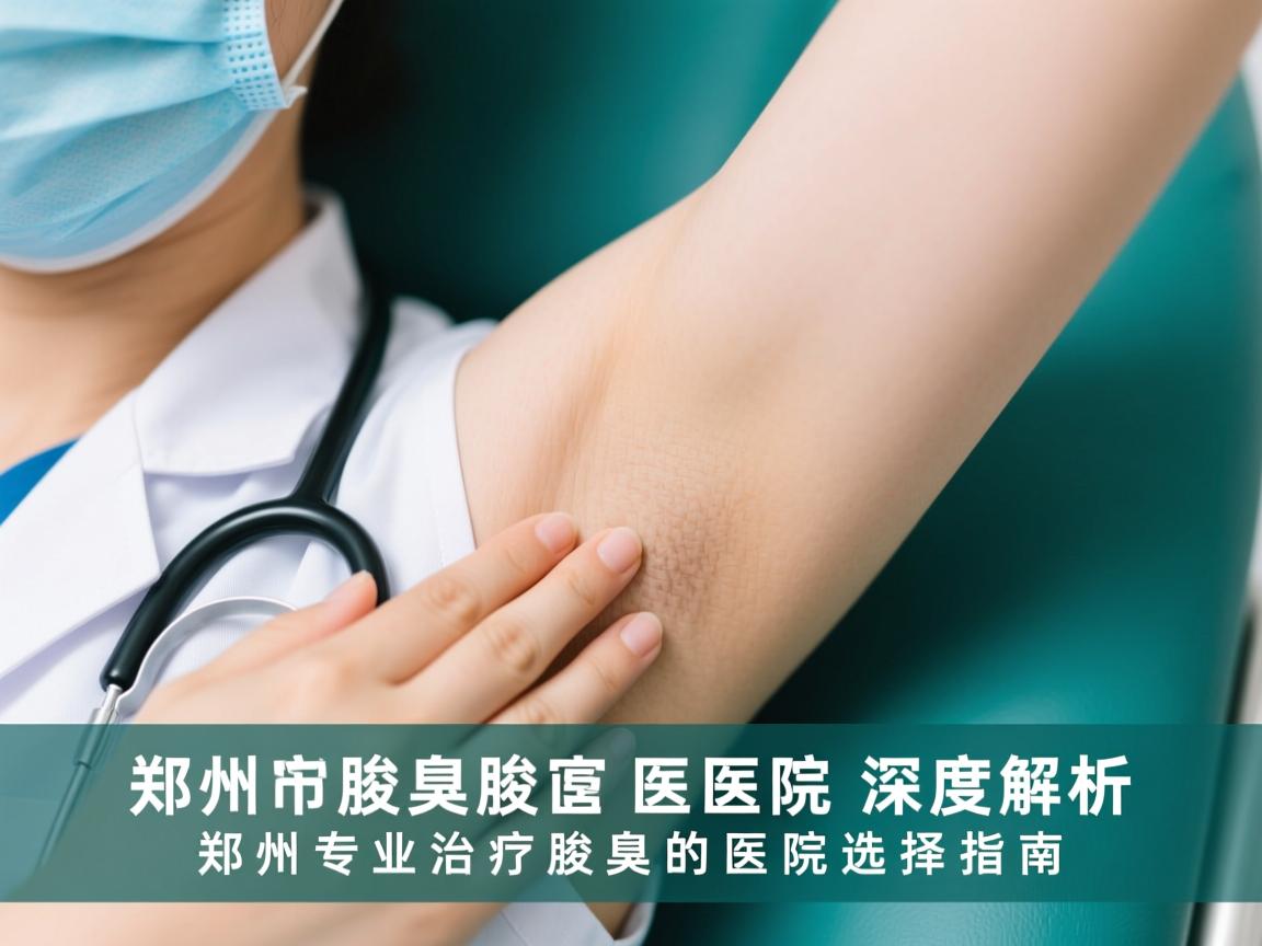 郑州腋臭医院深度解析，郑州专业治疗腋臭的医院选择指南