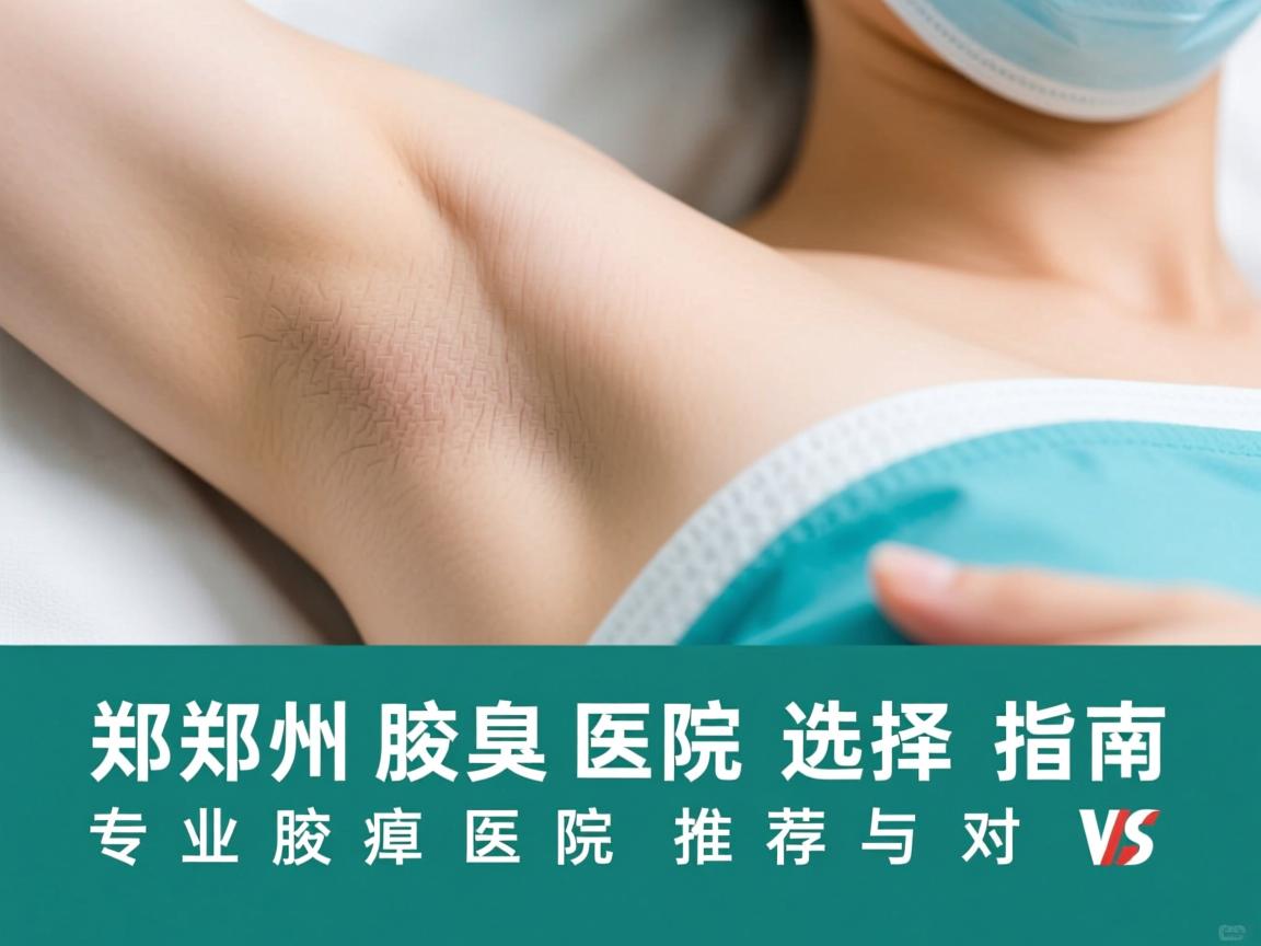 郑州腋臭医院选择指南，专业腋臭医院推荐与对比