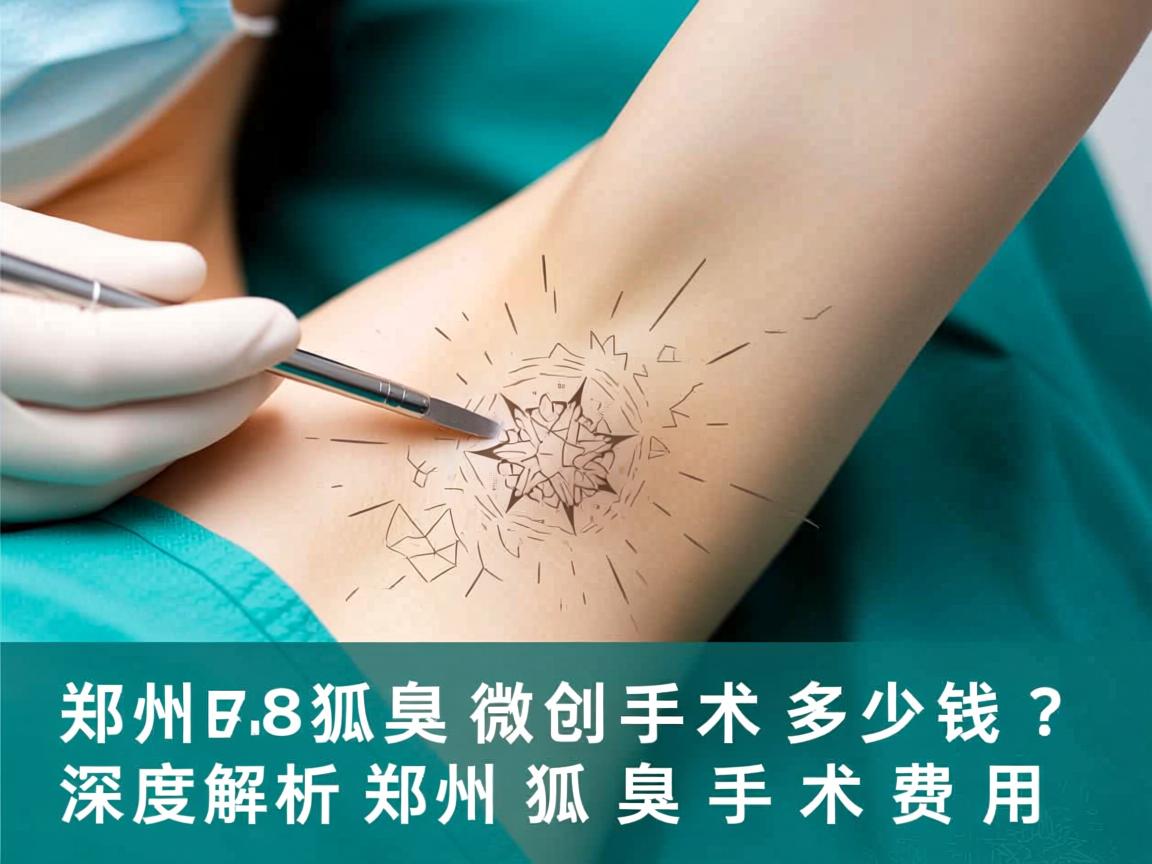郑州狐臭微创手术多少钱？深度解析郑州狐臭手术费用