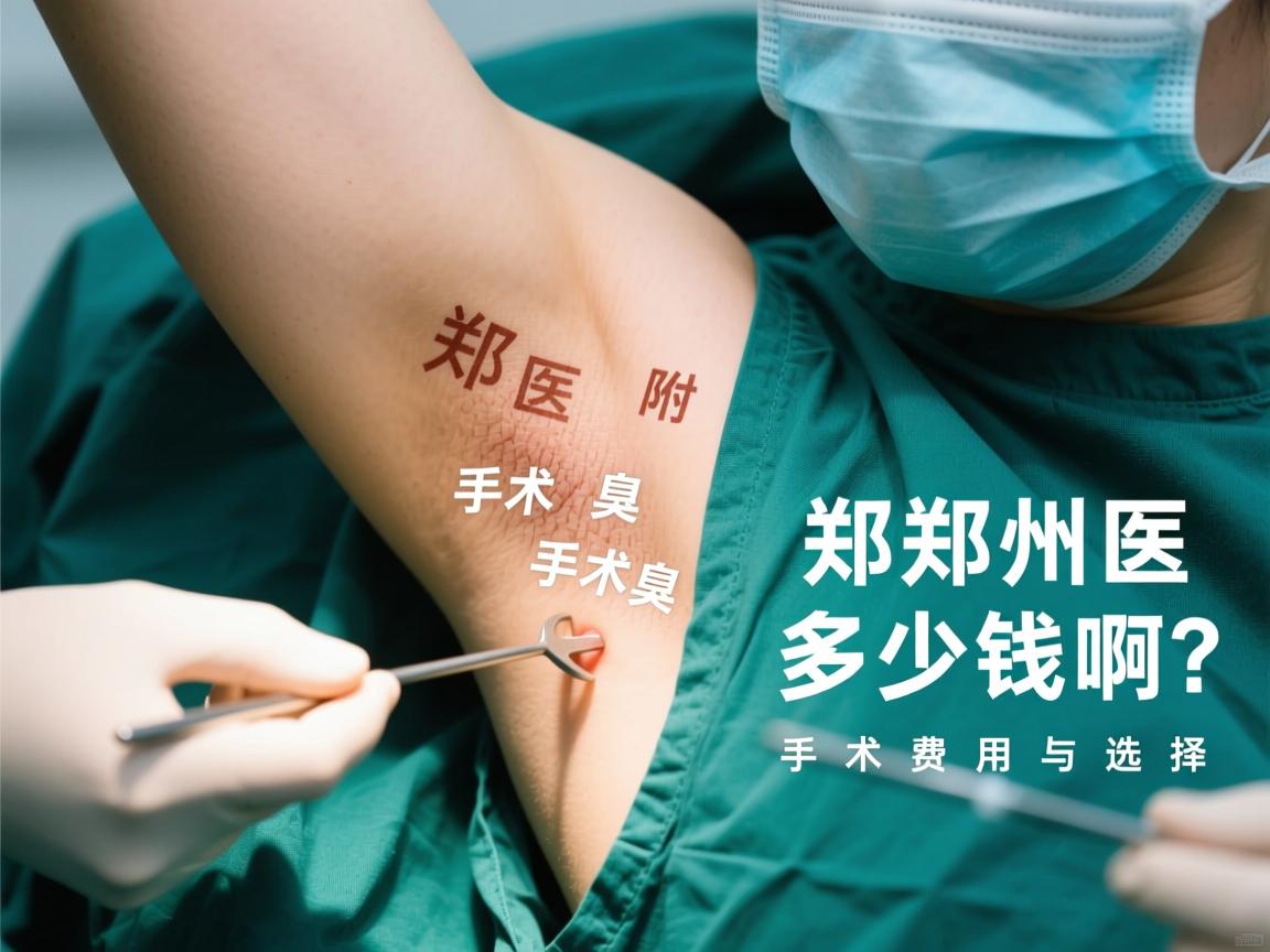 郑州附医腋臭手术多少钱啊？深度解析腋臭手术费用与选择