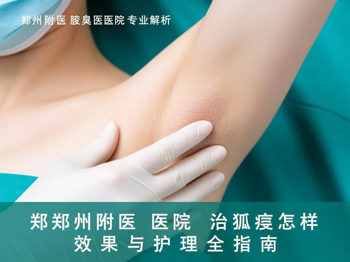 郑州附医腋臭医院专业解析，郑州附医医院治狐臭怎样，效果与护理全指南
