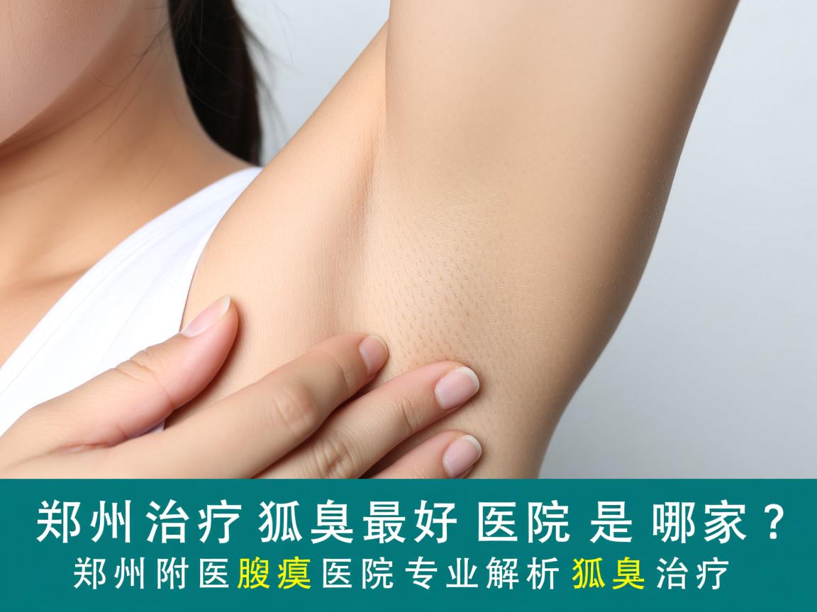 郑州治疗狐臭最好医院是哪家？郑州附医腋臭医院专业解析狐臭治疗