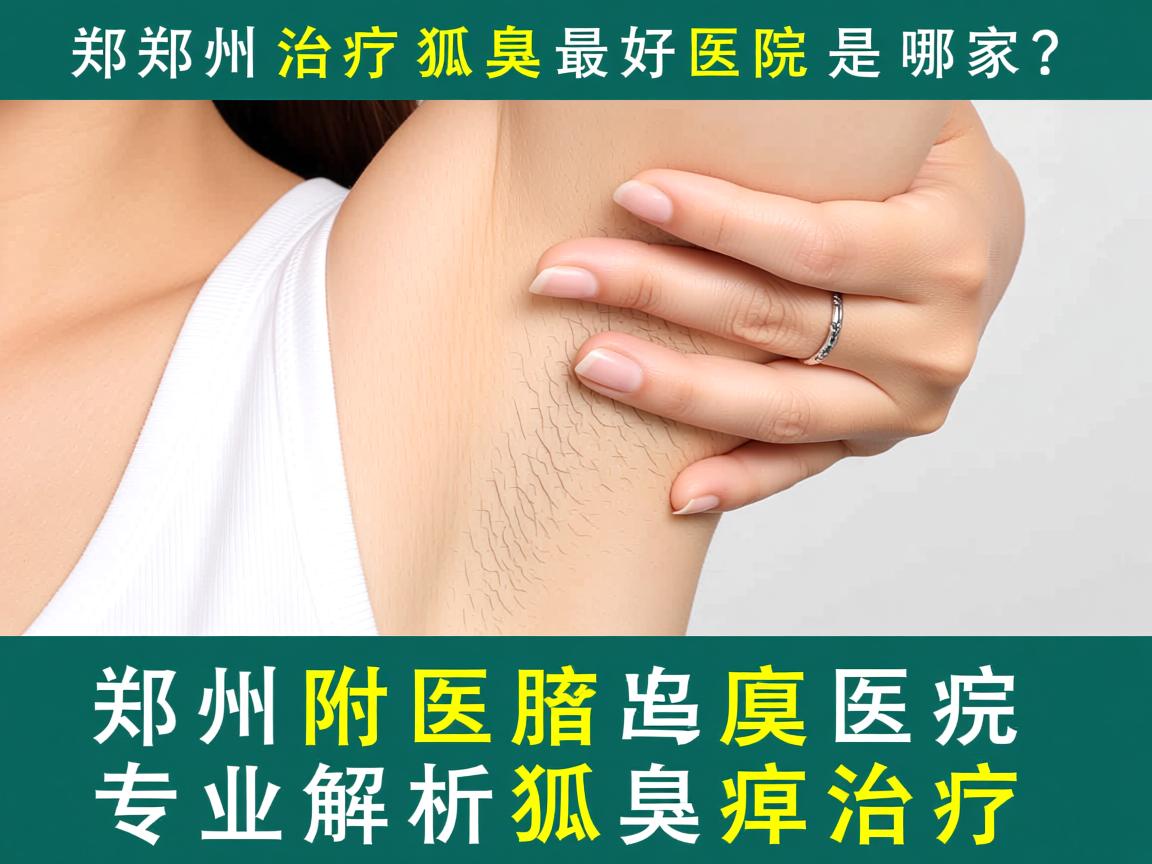 郑州治疗狐臭最好医院是哪家？郑州附医腋臭医院专业解析狐臭治疗