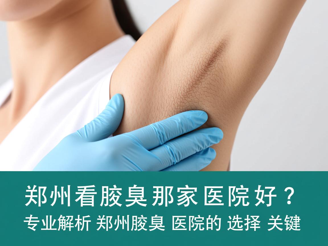 郑州看腋臭那家医院好？专业解析郑州腋臭医院的选择关键