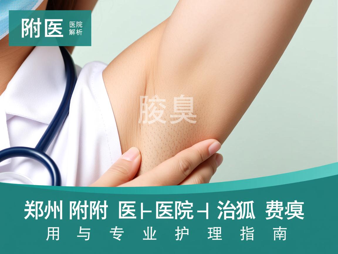 郑州附医腋臭医院解析，郑州附医医院治狐臭费用与专业护理指南