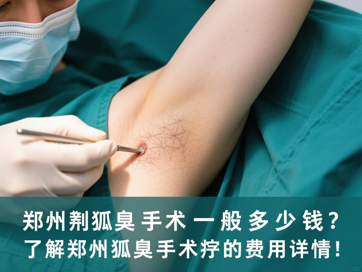 郑州割狐臭手术一般多少钱？了解郑州狐臭手术的费用详情