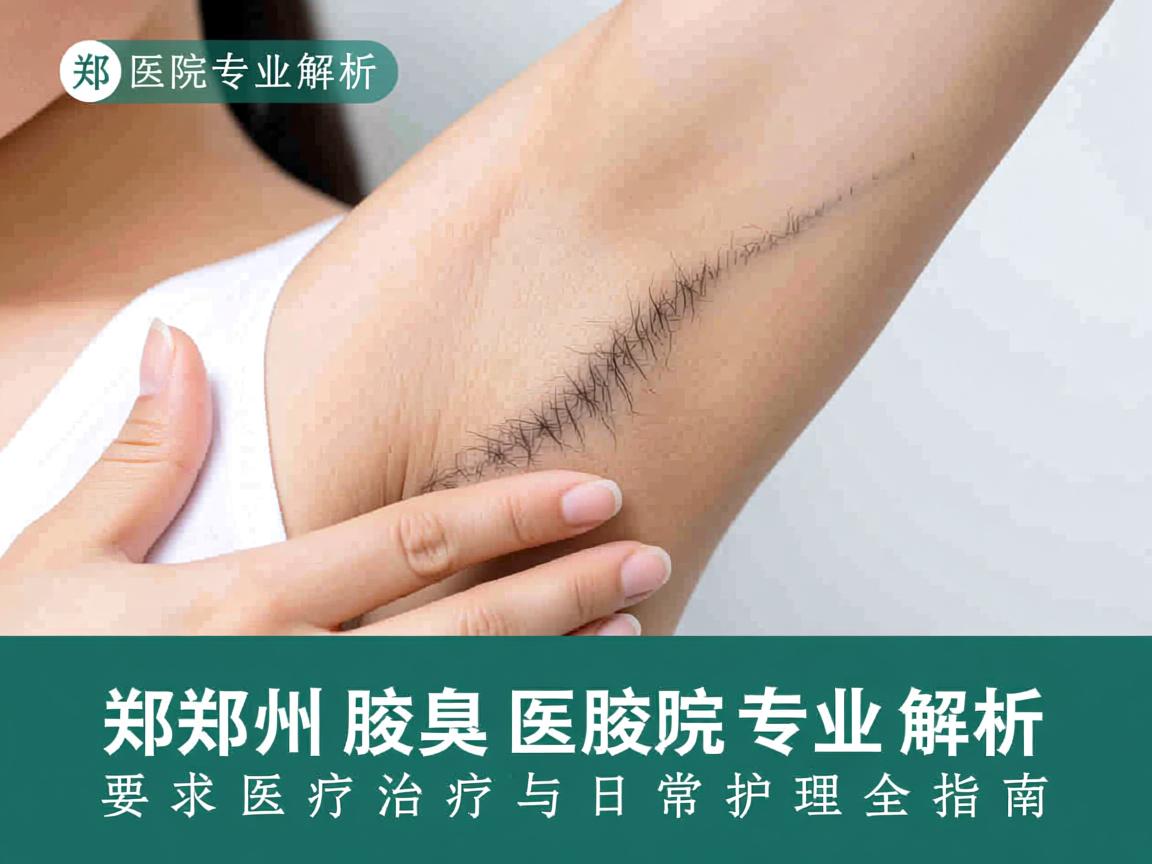 郑州腋臭医院专业解析,郑州腋臭治疗与日常护理全指南 郑州腋臭医院专业解析,郑州腋臭治疗与日常护理全指南