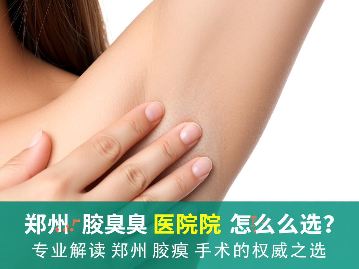 郑州腋臭医院怎么选？专业解读郑州腋臭手术的权威之选