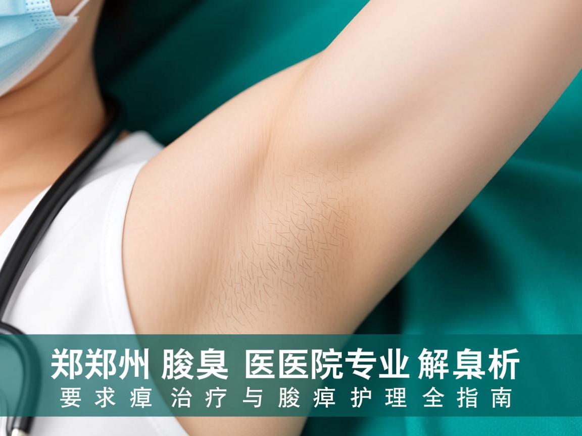 郑州腋臭医院专业解析,腋臭治疗与腋臭护理全指南 郑州腋臭医院专业解析,腋臭治疗与腋臭护理全指南