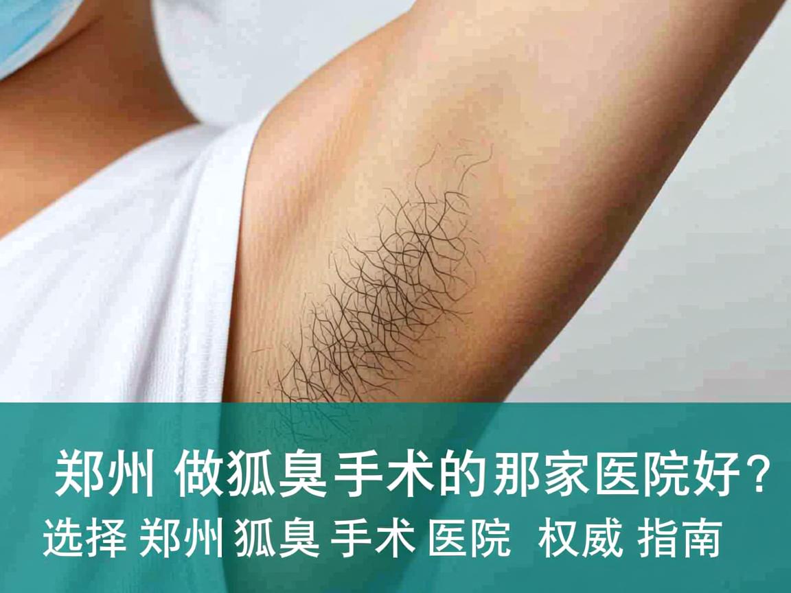 郑州做狐臭手术的那家医院好?选择郑州狐臭手术医院的权威指南 郑州做狐臭手术的那家医院好?选择郑州狐臭手术医院的权威指南